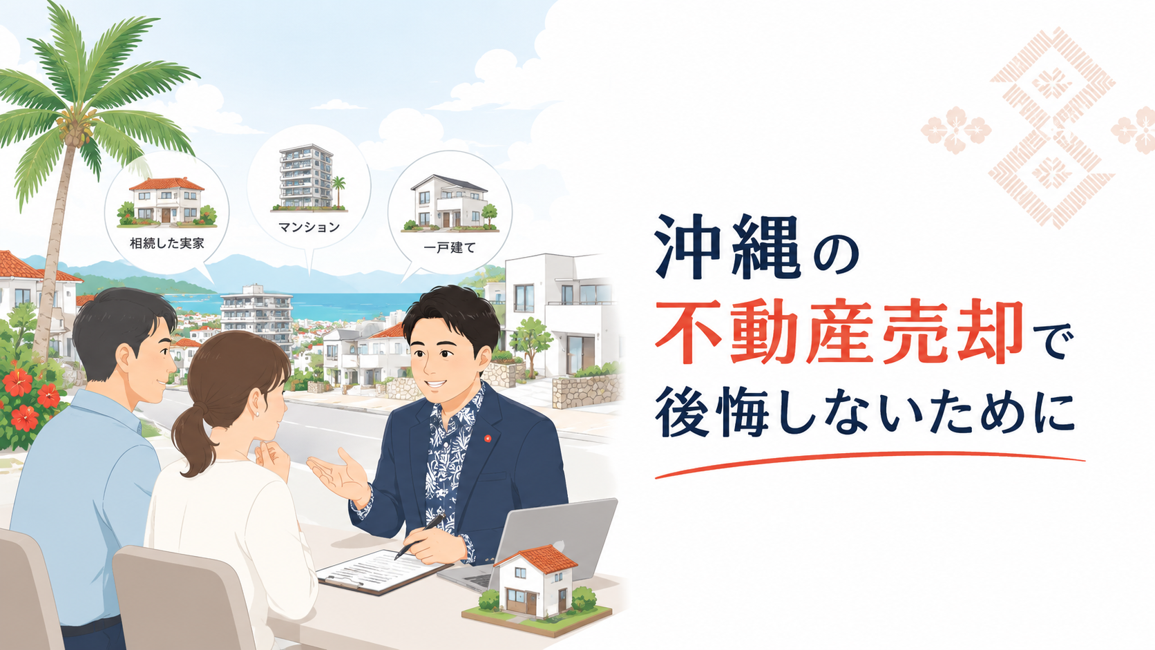 沖縄の不動産売却で後悔しないために
